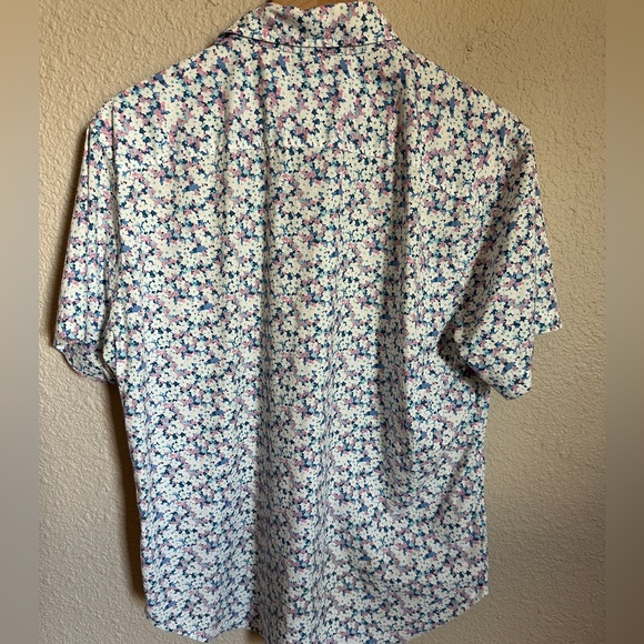 Bonobos Other - Bonobos White Casual Button Down Shirt with Floral Design